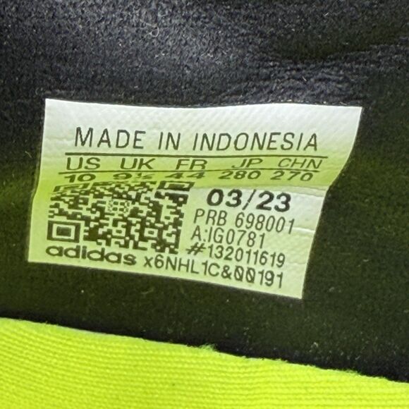Adidas Predator Accuracy.2 FG Soccer Cleats Black Volt IG0781 Men\'s Size 10 main image 9